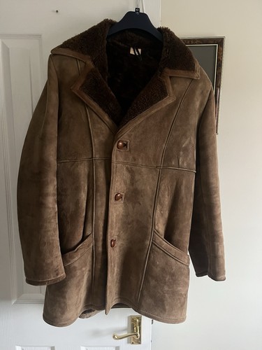 Sheepskin jacket genuine - jacket,