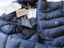Jack Wills Blue Puffer Jacket