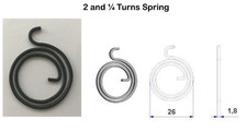 Repair door handle spring - door,