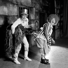 British comedian entertainer Rod Hull his puppet Emu actor Billy D- Old Photo