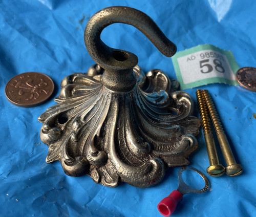 85mm cast brass vintage - brass,
