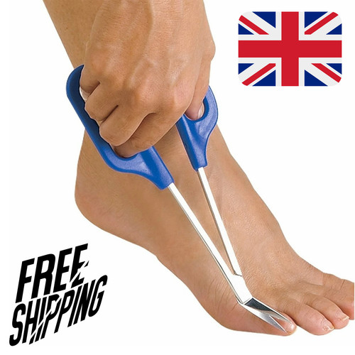 Extra long thick toe nail - long,