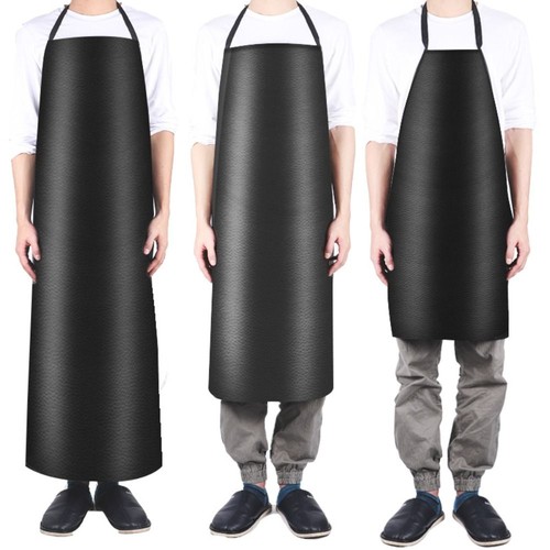 Waterproof leather apron - leather,