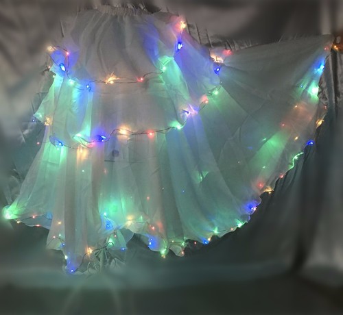 Led skirt dress belly - dress, dance