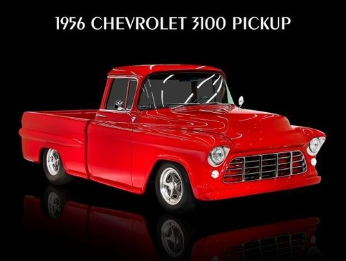 1956 chevrolet 3100 hot rod - chevrolet,