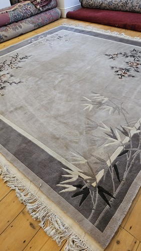 Large chinese wool art - deco,