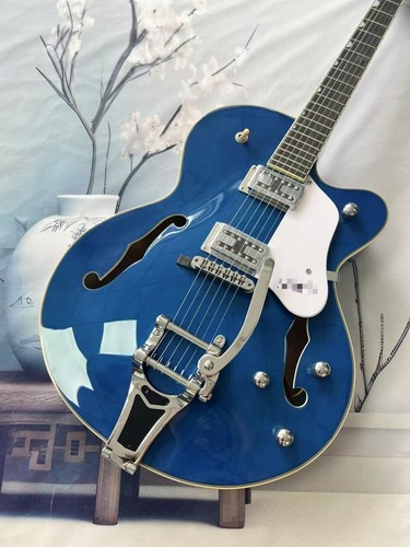 Blue hollow body electric - body,