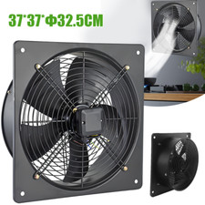 12 inch Industrial Ventilation Extractor Metal Plate Fan Axial Commercial Blower