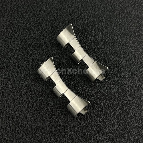 Piece silver curved end - piece,
