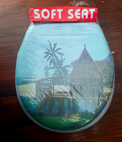Soft close oval toilet - oval, seat