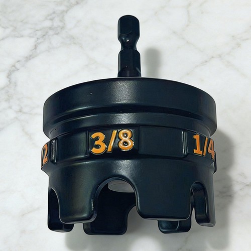 Nut zipper drilling attachment - drilling,