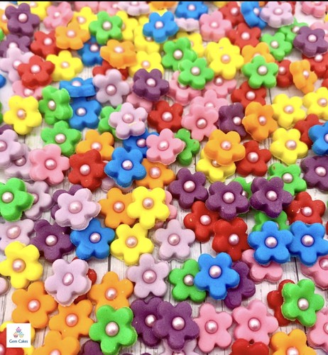 100 edible rainbow - edible, sugar