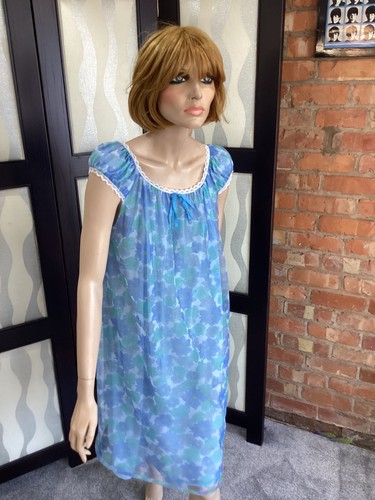 Vintage 1960s blue - blue, baby