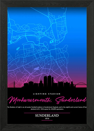 Sunderland framed wall art - wall,