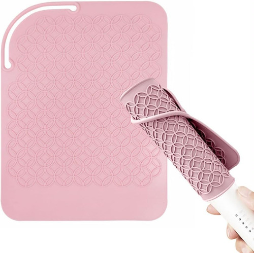Heat mat for - mat, hair