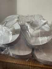 50 X Pairs Of White Flip Flops