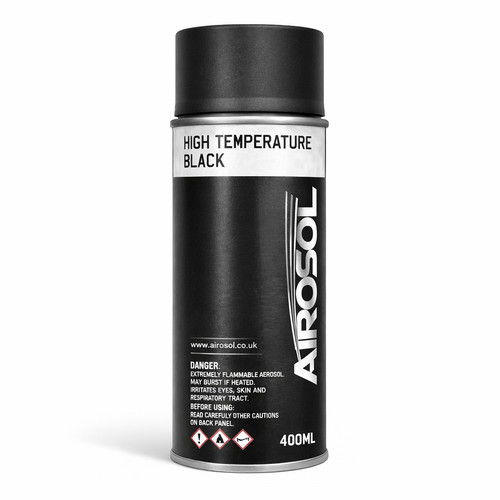 Black high temperature - high, paint