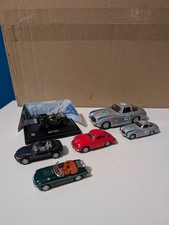 Cararama Bundle Mercedes Benz 300SL  Mg BMW z3 Porsche Willy's Jeep Diecast cars