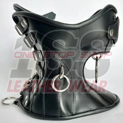 Steampunk leather posture - steampunk,