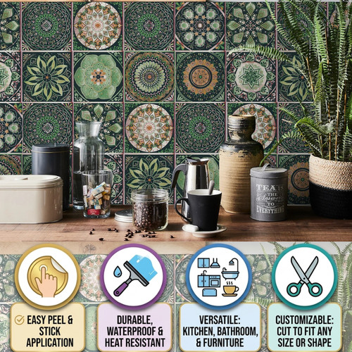 Pcs moroccan style tile - moroccan,
