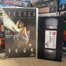 SPECIES - Big Box Ex-rental VHS - 90s Sci-Fi Action Alien Horror
