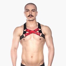 Mens Genuine Leather Cross