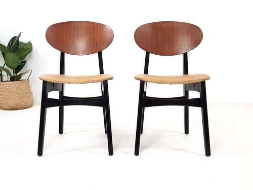 Vintage dining chairs - vintage, plan