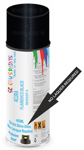 Paint for acura flamenco - paint, black