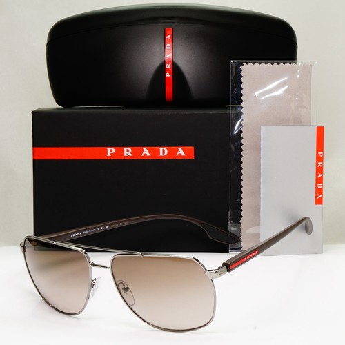 Prada sunglasses brown - brown, pilot