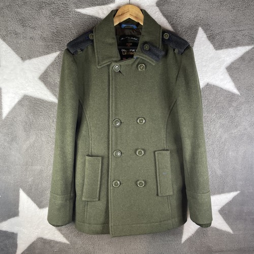 Superdry bridge pea - coat, olive