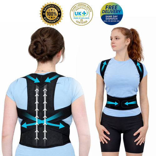 Neoprene posture corrector - neoprene,
