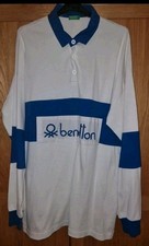 Benetton Rugby Shirt XL 80's