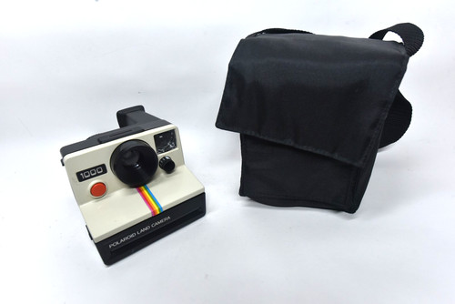 Vintage polaroid land camera - polaroid,