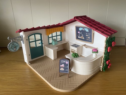 Schleich stables cafe horses - schleich,
