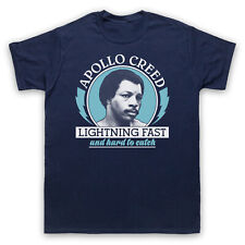 APOLLO CREED LIGHTNING FAST ROCKY UNOFFICIAL BOXING MENS & WOMENS T-SHIRT