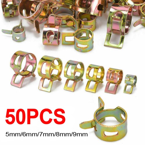 50pcs spring clip 8 9mm - 50pcs,