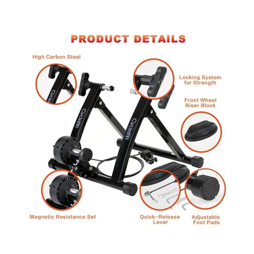 Cycleinn magnetic bike trainer - magnetic,