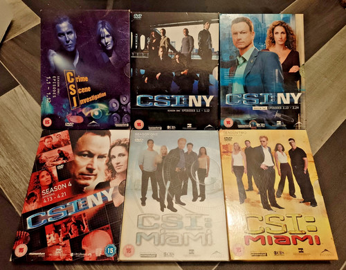 Csi dvd box - csi, set