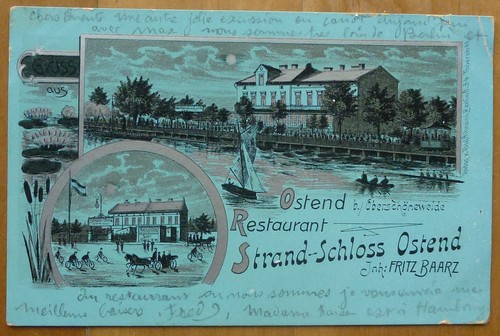 Postcard ostend - postcard,