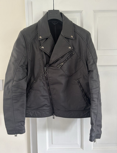 Belstaff men black biker - belstaff, men's