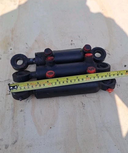Hydraulic ram fixed pin double - pin,