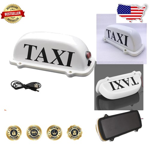 Rechargeable led taxi top - taxi,