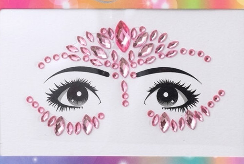 Face gems glitter jewels body - face,