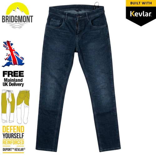 Mens blue motorcycle jeans - blue, ce