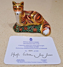 Royal Crown Derby Devonian Fox