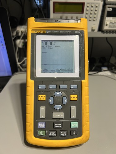 Fluke scopemeter 123 20mhz - fluke,