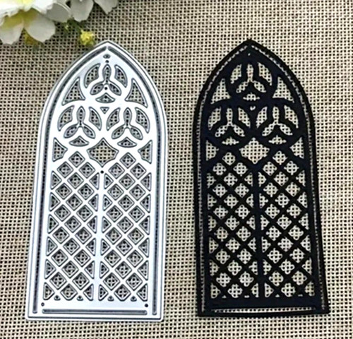Church door window metal - door, ,
