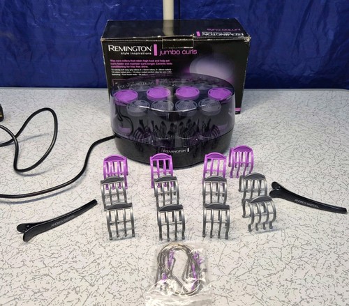 Remington jumbo curls heated - curls,