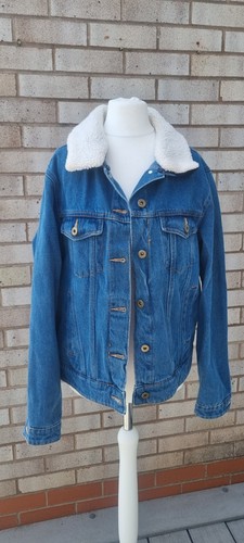 Brave soul denim jacket with - denim,
