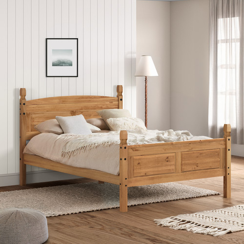Corona bed frame 4ft6 - bed,